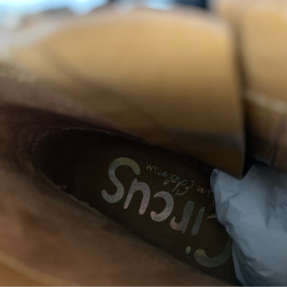 Circus by Sam Edelman Womens Garth Animal Print Western Ankle Boots US 7.5 M NEW - Picture 2 of 10